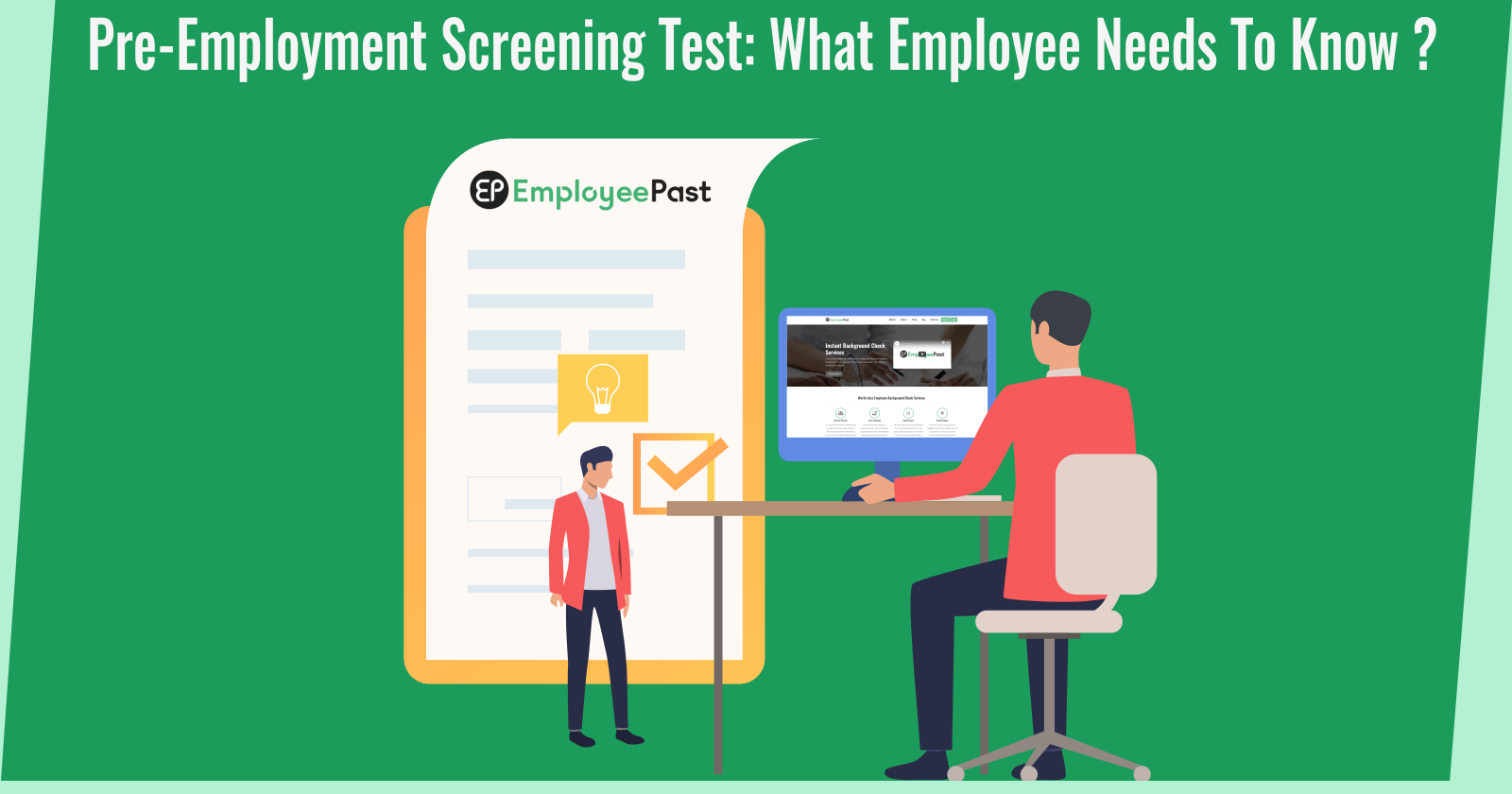 Pre-Employment Screening Test: What Employee Needs To Know?